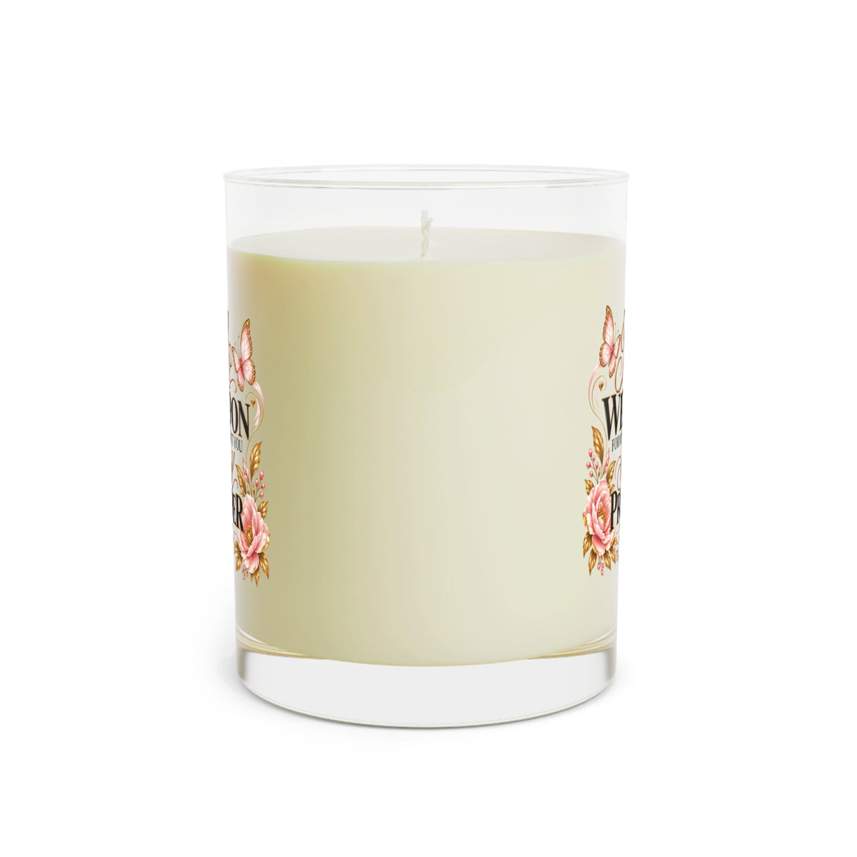 Scented Candle - Full Glass,