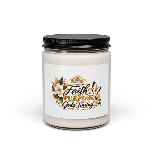 Faith & Purpose Scented Soy Candle