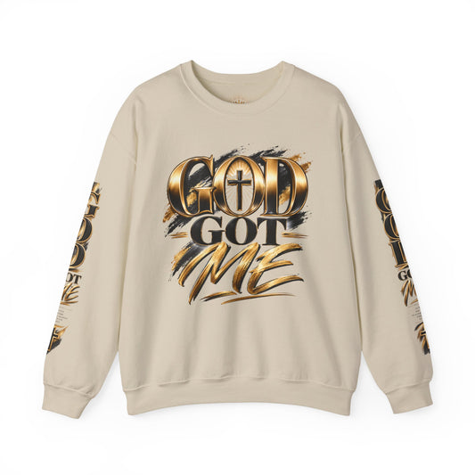 God Got Me Crewneck Sweatshirt