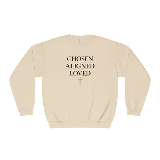 Christian 'Chosen Aligned Loved' Sweatshirt