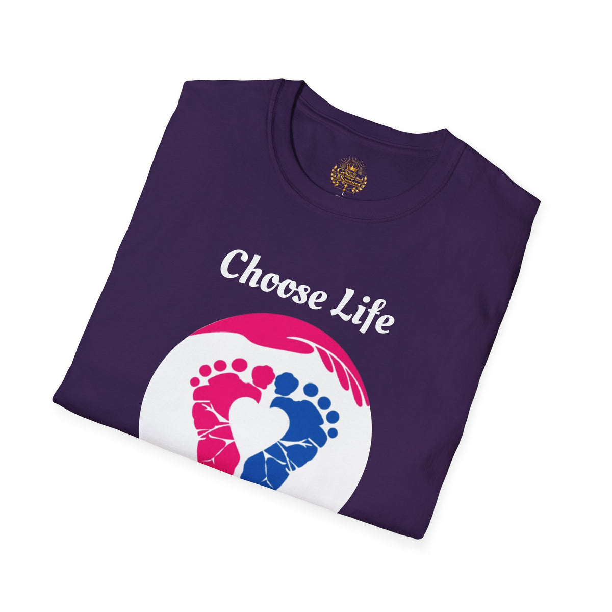 Pregnancy Announcement T-Shirt — "I Knew You" Baby Feet Design