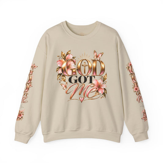 God Got Me Floral Sweatshirt