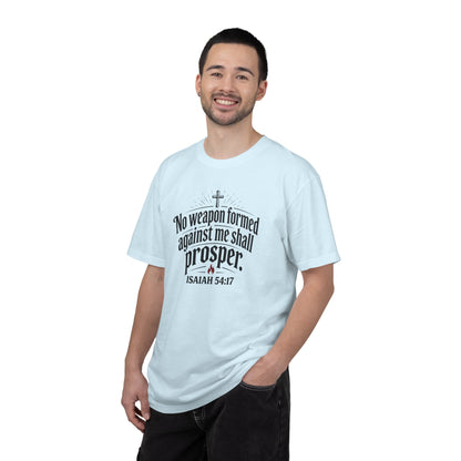 No Weapon Formed Against Me Shall Prosper TShirt
