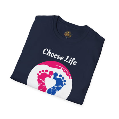 Pregnancy Announcement T-Shirt — "I Knew You" Baby Feet Design