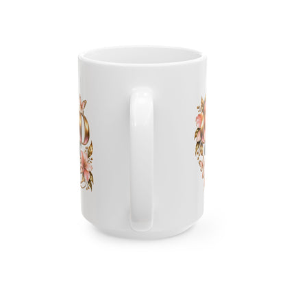 Floral Ceramic Mug