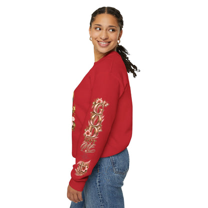 God Got Me Floral Sweatshirt