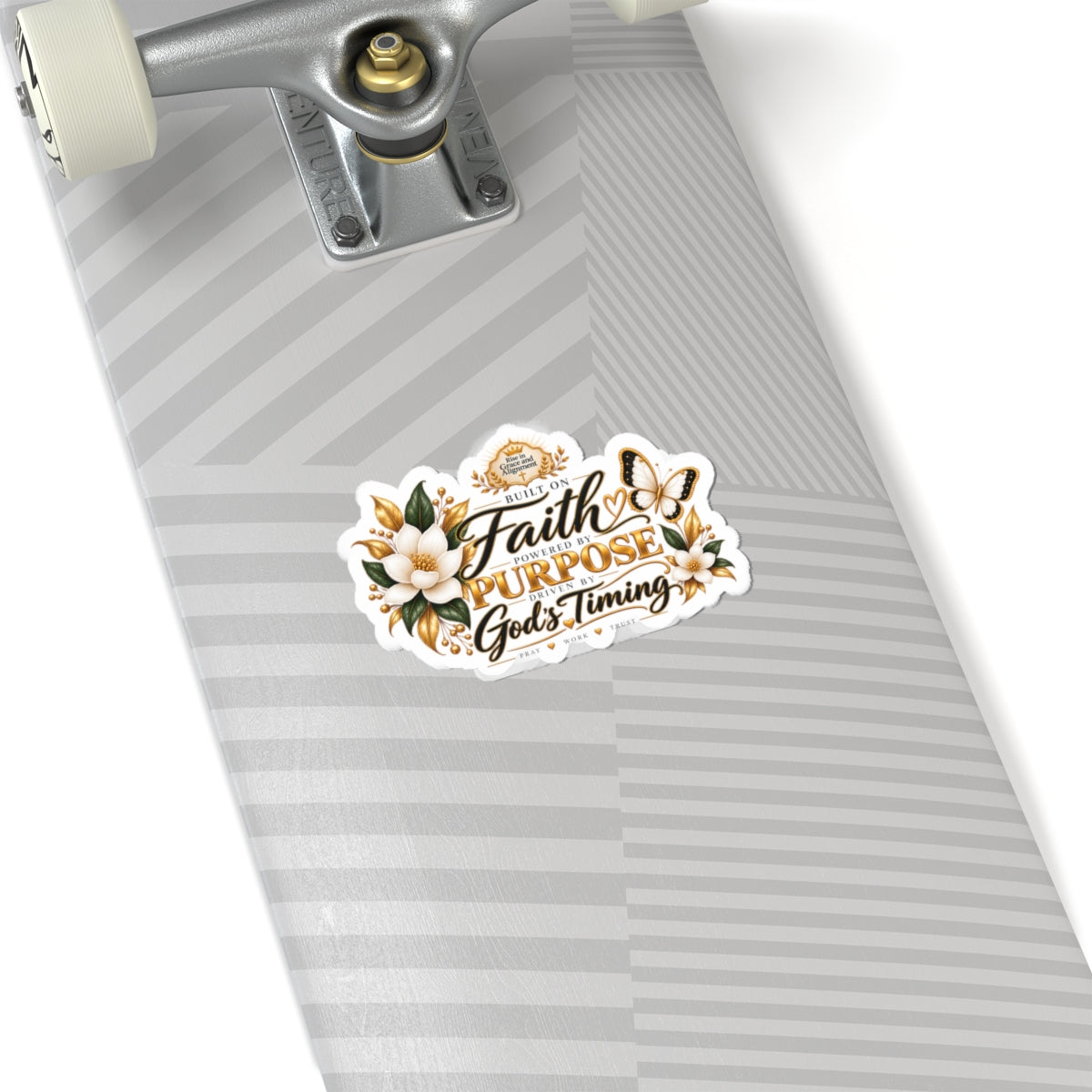 Faith & Purpose Kiss-Cut Sticker