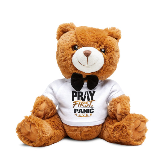 Pray First Panit Never Plush Bear