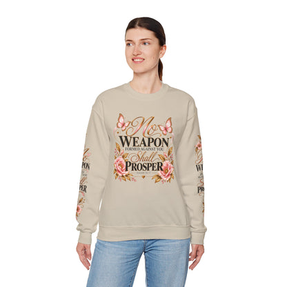 Floral Faith Pullover Sweatshirt