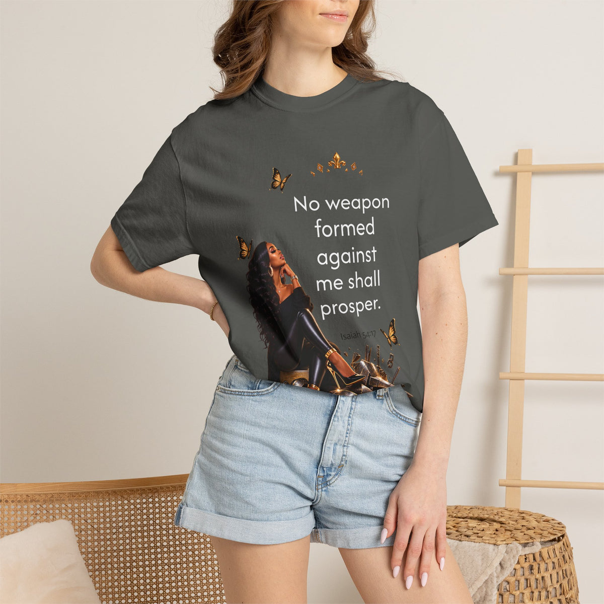 No Weapon Formed Graphic T-Shirt
