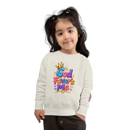 God Favors Me Kids Sweatshirt