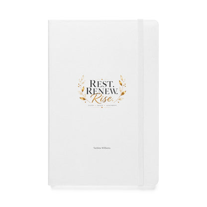 Rest Renew Rise Hardcover Journal