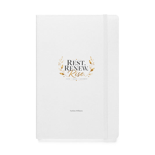 Rest Renew Rise Hardcover Journal
