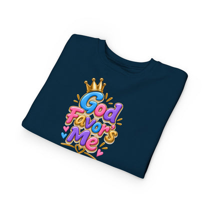 God Favors Me Kids Sweatshirt