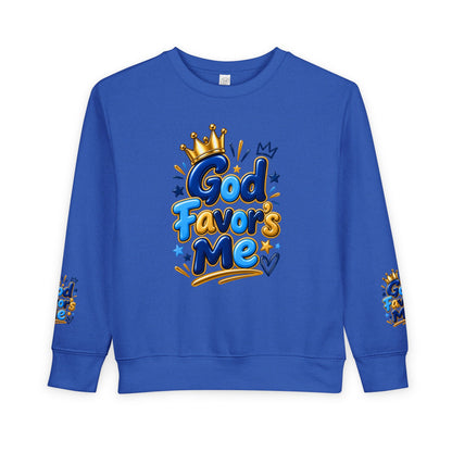 God Favors Me Kids Sweatshirt