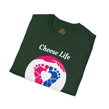 Pregnancy Announcement T-Shirt — "I Knew You" Baby Feet Design