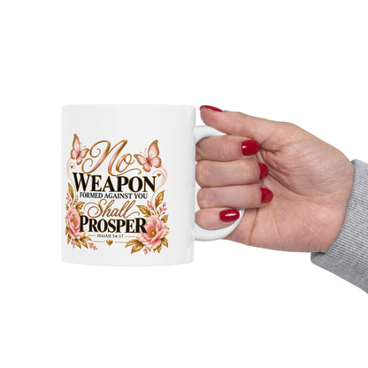Ceramic Mug - Floral Butterfly Coffee Cup