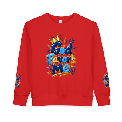 God Favors Me Kids Sweatshirt