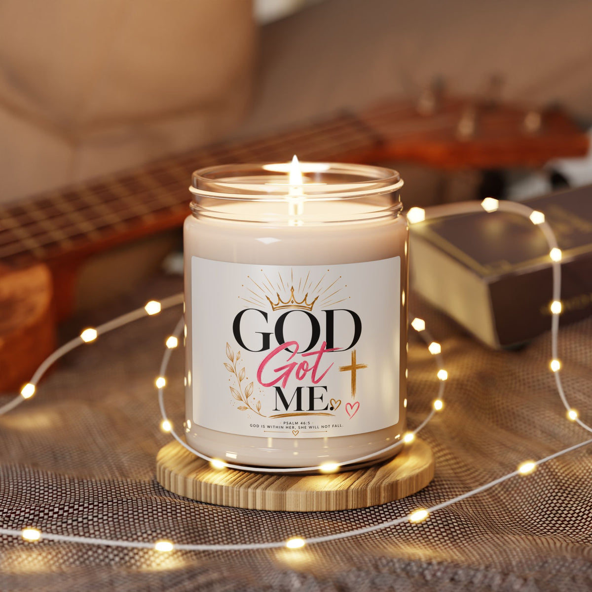 Scented Soy Candle God Got Me