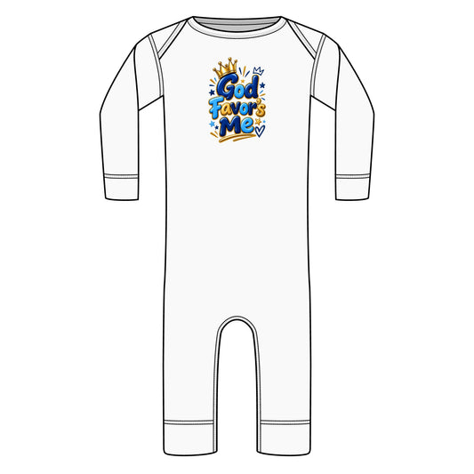 Infant Long Sleeve Ribbed Baby Romper