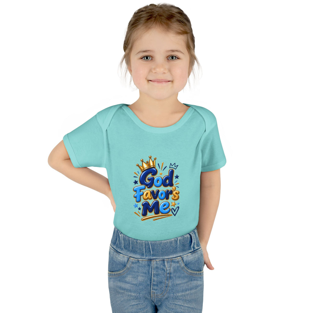 God Favors Me Infant Bodysuit