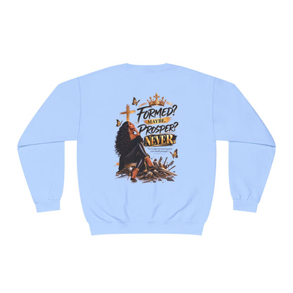 No Weapon Formed Graphic Sweatshirt