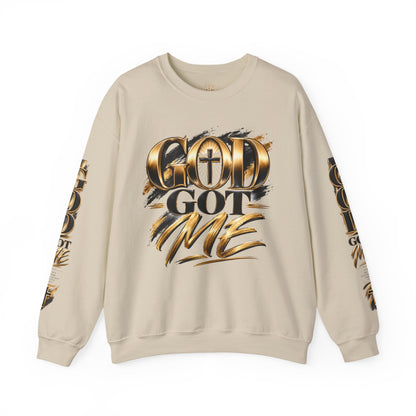 God Got Me Crewneck Sweatshirt