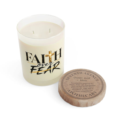 Faith Over Fear Scented Candle