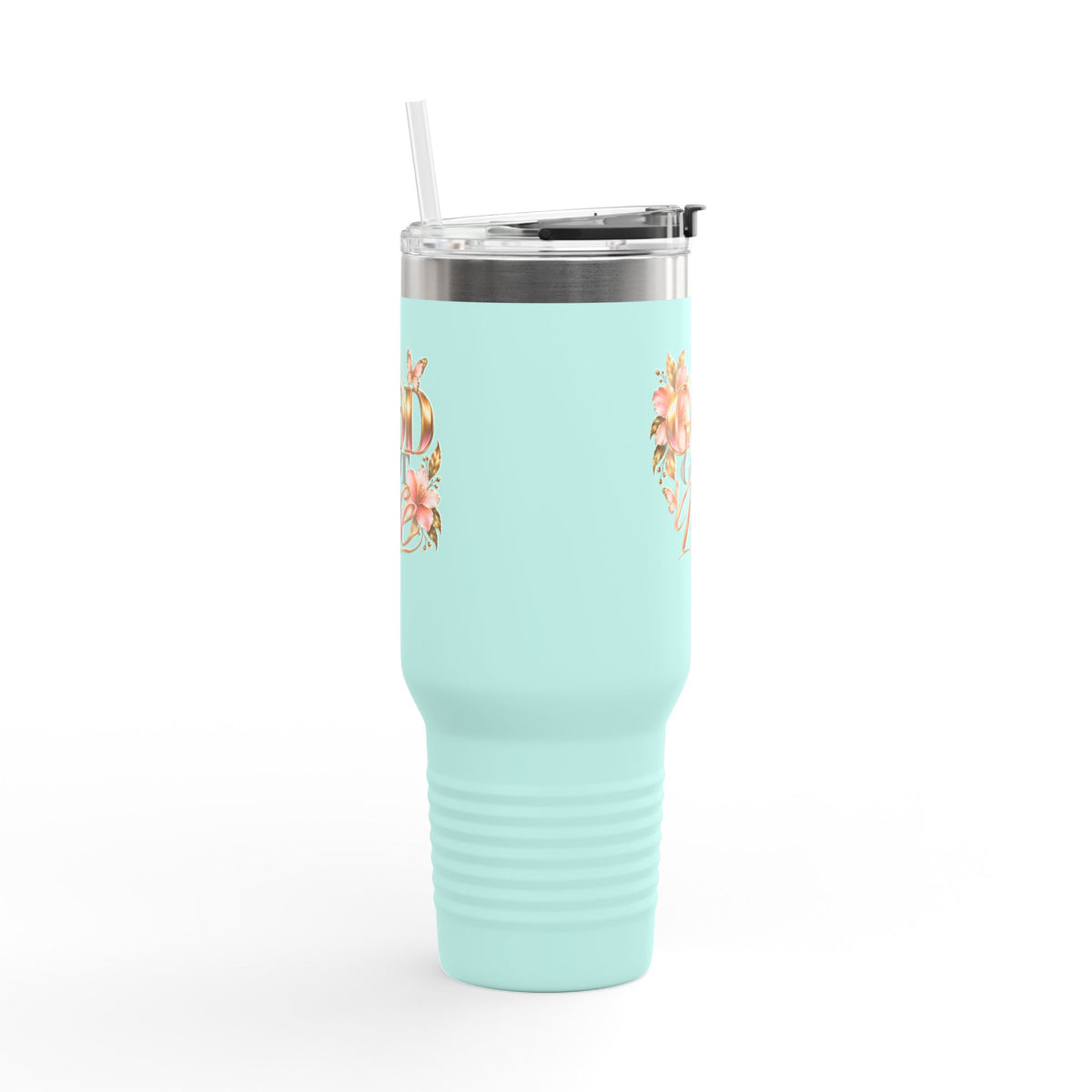 Floral Insulated Travel Mug