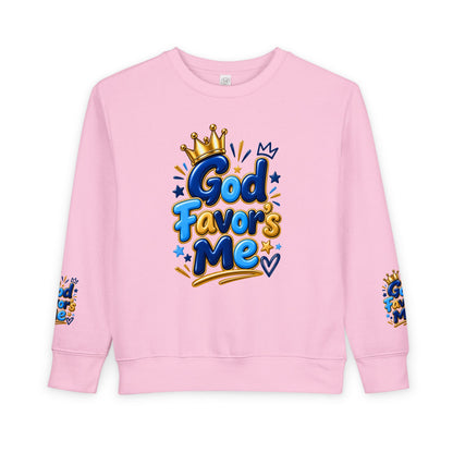God Favors Me Kids Sweatshirt
