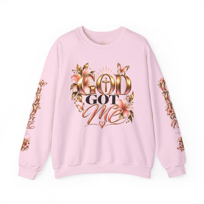 God Got Me Floral Sweatshirt