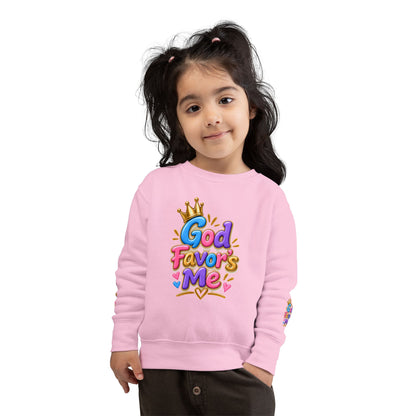 God Favors Me Kids Sweatshirt