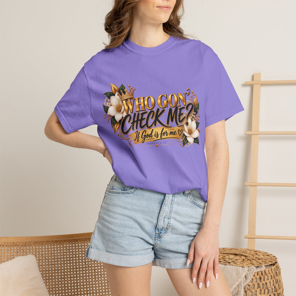 "Who Gon' Check Me?" Tee