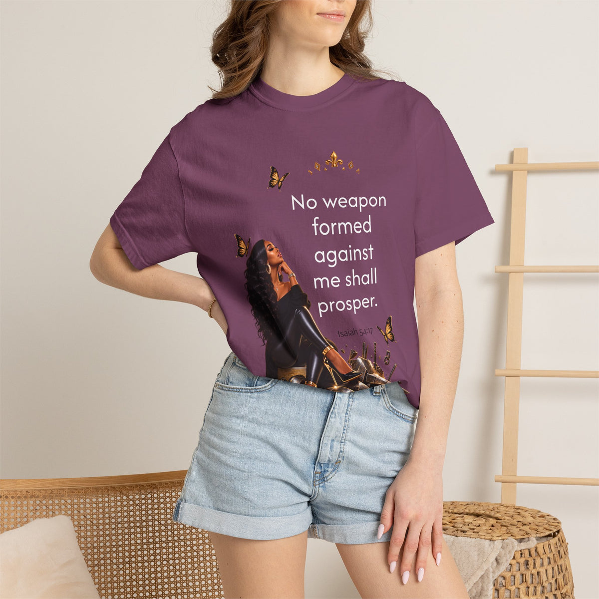 No Weapon Formed Graphic T-Shirt