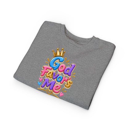 God Favors Me Kids Sweatshirt