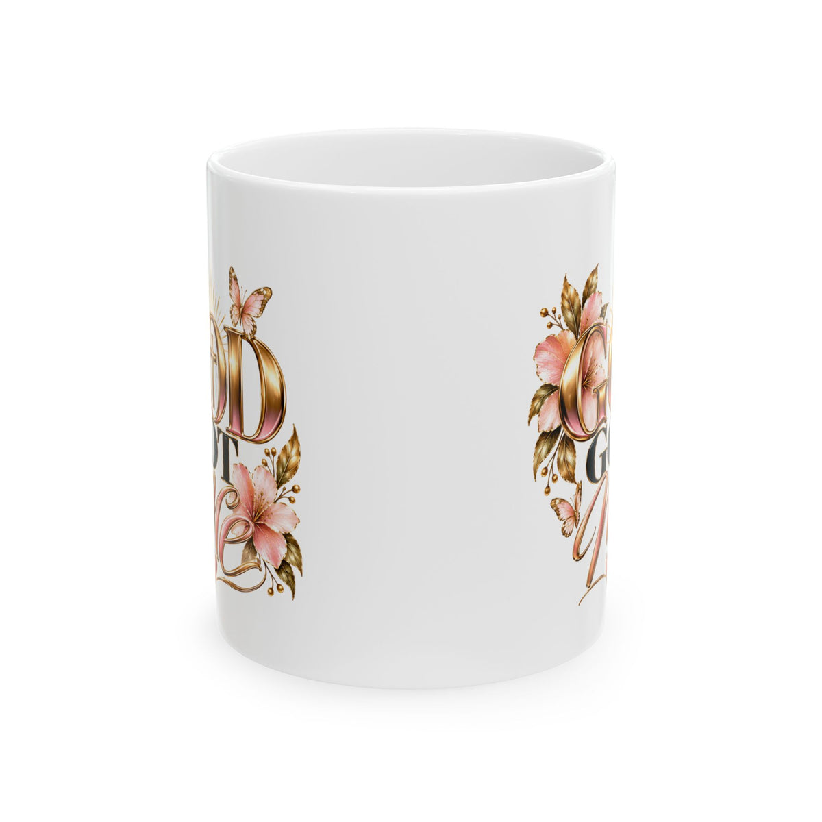 Floral Ceramic Mug