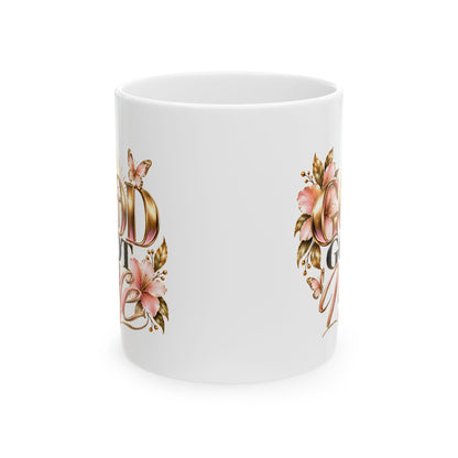 Floral Ceramic Mug