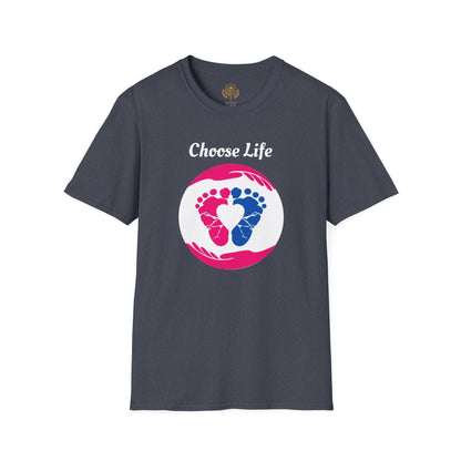 Pregnancy Announcement T-Shirt — "I Knew You" Baby Feet Design