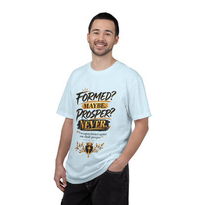 "Formed? Maybe. Prosper? Never." Tee
