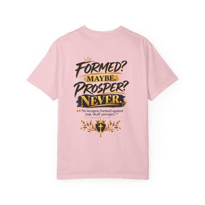 No Weapon Formed Against Me Shall Prosper TShirt