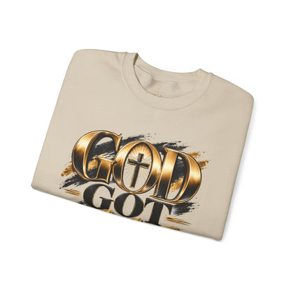 God Got Me Crewneck Sweatshirt