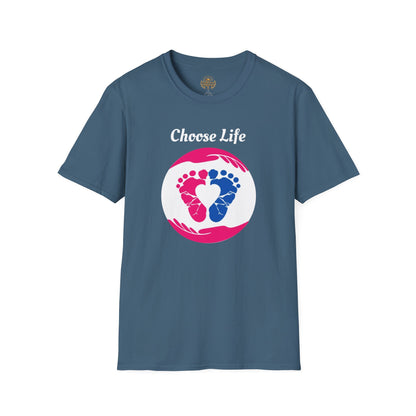Pregnancy Announcement T-Shirt — "I Knew You" Baby Feet Design