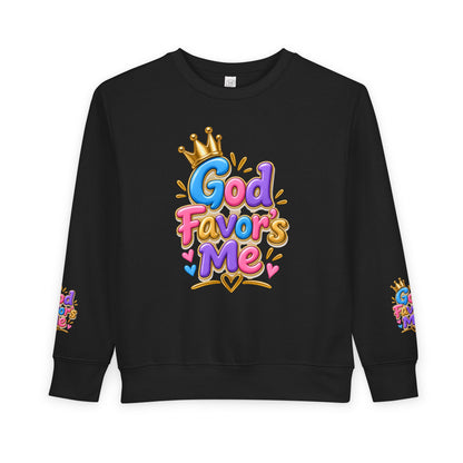 God Favors Me Kids Sweatshirt