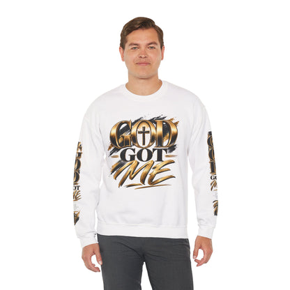 God Got Me Crewneck Sweatshirt