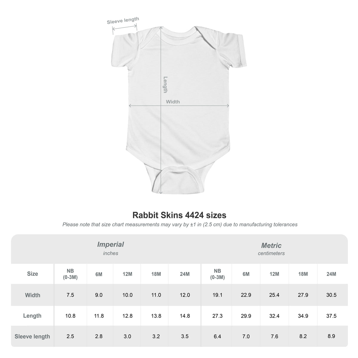 Infant Onesie Bodysuit