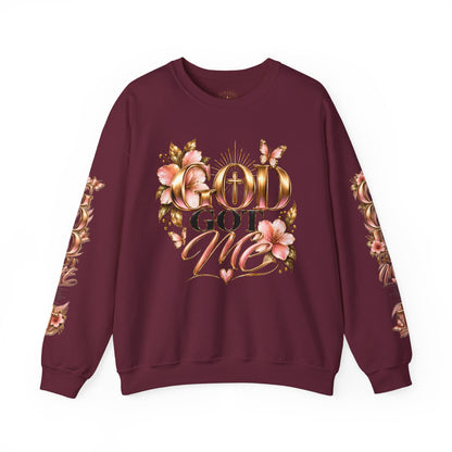 God Got Me Floral Sweatshirt