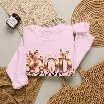 God Got Me Floral Sweatshirt