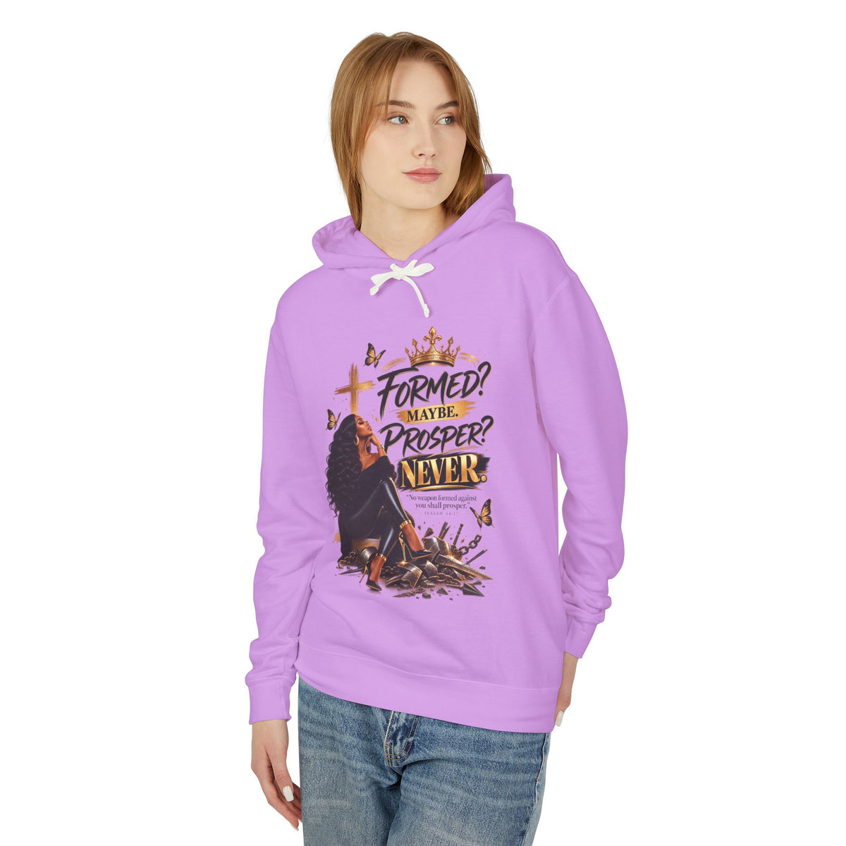 "Formed? Maybe. Proper? Never." Sweatshirt