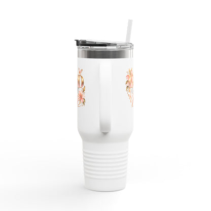 Floral Insulated Travel Mug