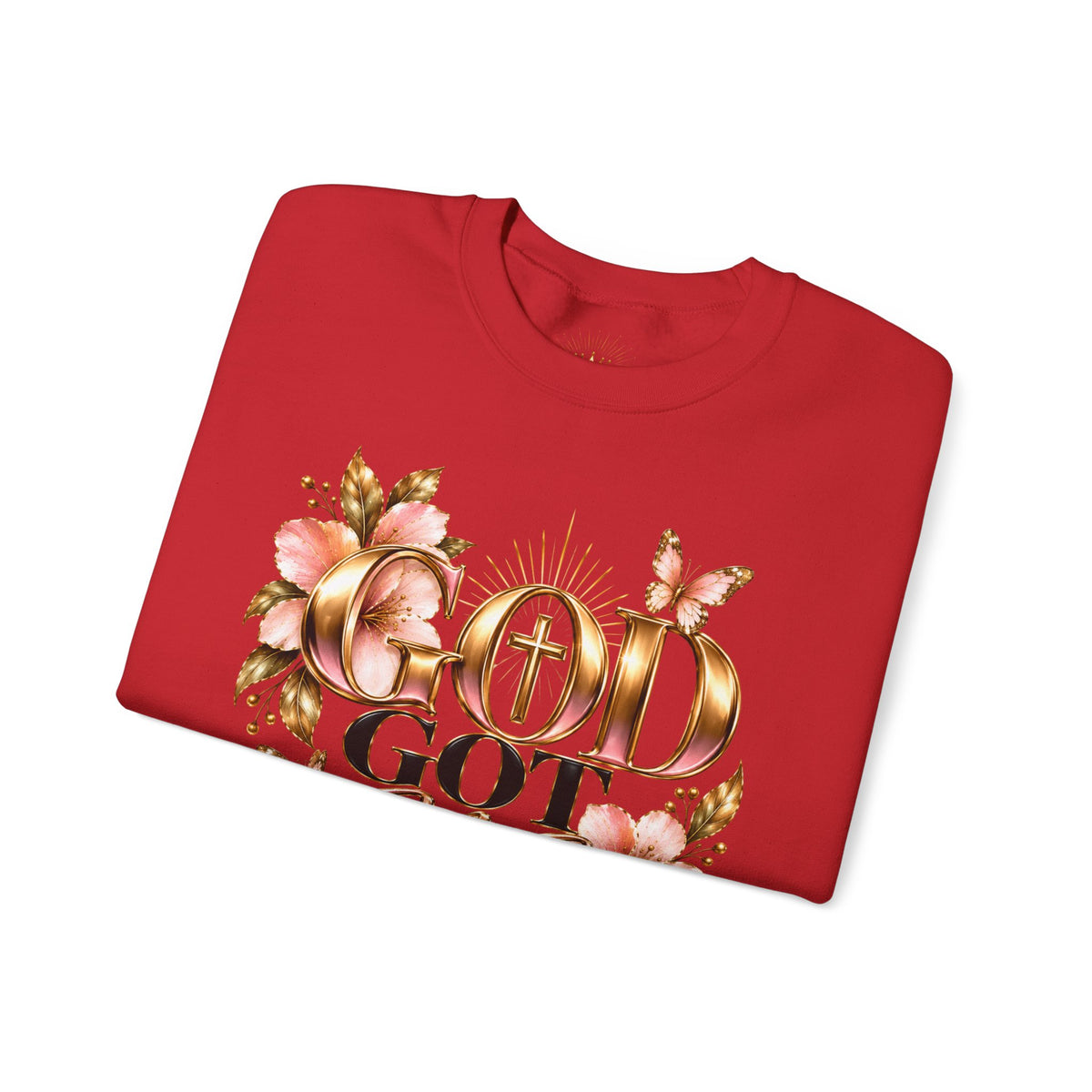 God Got Me Floral Sweatshirt